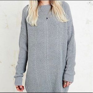 Kimchi Blue Grey Sweater Dress